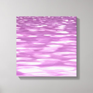 Abstrakte Nummer 3: Lilac Shimmer Leinwanddruck