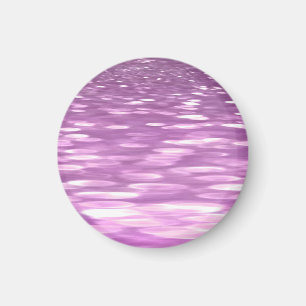 Abstrakte Nummer 3: Lilac Shimmer Magnet