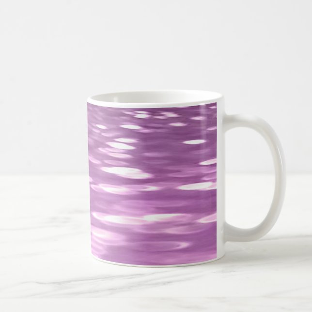 Abstrakte Nummer 3: Lilac Shimmer Tasse (Rechts)