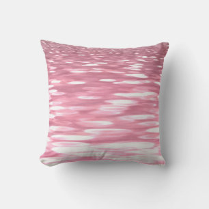 Abstrakte Nummer 3: Pink Shimmer Kissen