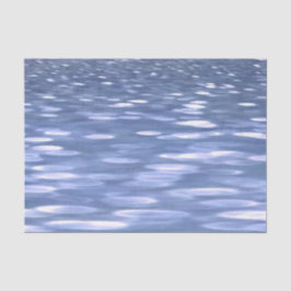 Abstrakte Nummer 3: Pulverblau-Schimmer Seidenpapier