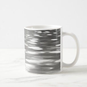Abstrakte Nummer 3: Silbergrauer Schimmer Tasse
