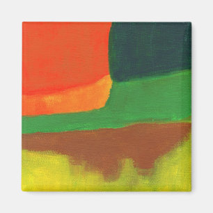 Abstrakte Nummer 4 Magnet