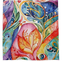 Abstrakte Oberflächenbilder 1207 - Duschvorhang