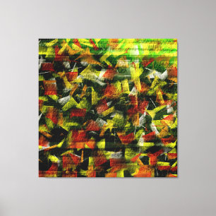 Abstrakte Öl- und Acrylmalerei 3 Leinwanddruck