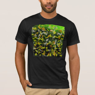 Abstrakte Öl- und Acrylmalerei T-Shirt