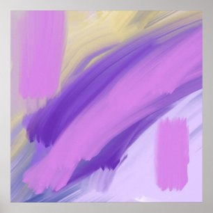 abstrakte Ölfarbe Poster