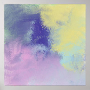 abstrakte Ölkunst Poster