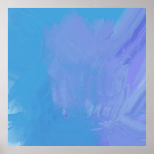 abstrakte Ölmalerei Poster