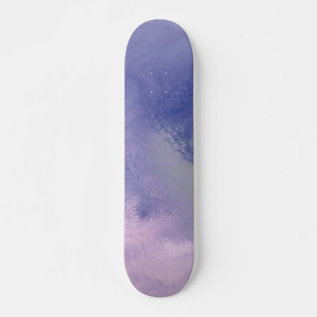 abstrakte Ölmalerei Skateboard (Vorne)