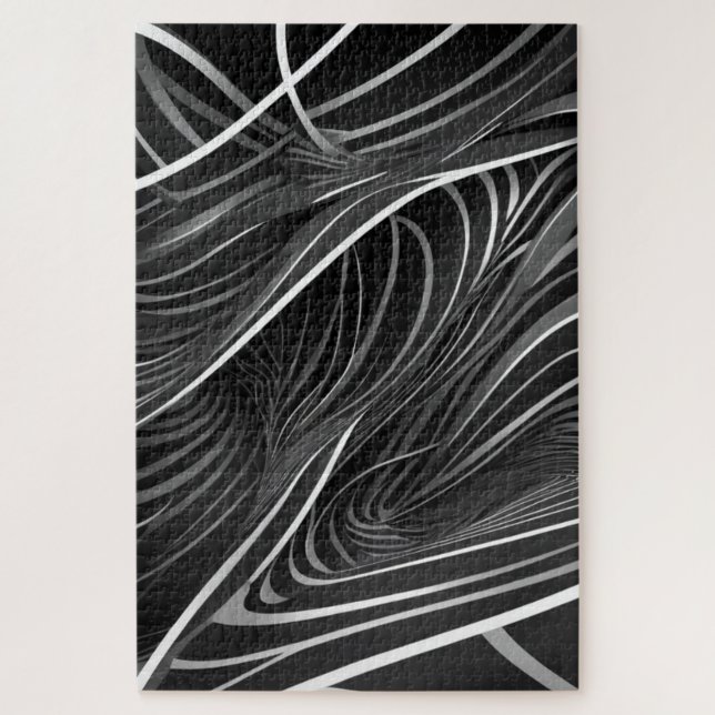 Abstrakte optische Illusion Puzzle (Vertikal)