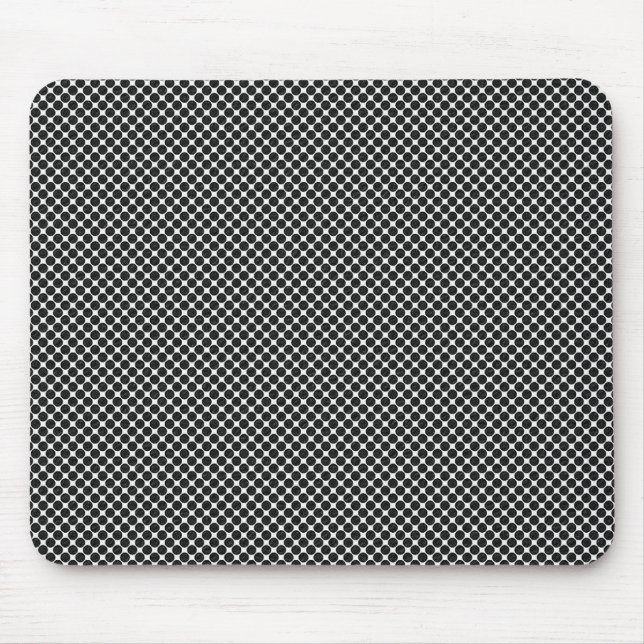 Abstrakte optische Punkt-Mausunterlage Mousepad (Vorne)