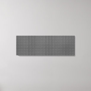 Abstrakte optische Punkte - überzogene Canvas druc Leinwanddruck