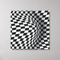 abstrakte optische Täuschung Schwarz-weißer Op-Art
