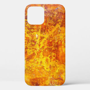 Abstrakte orange Hintergrundtextur Betonwand, Case-Mate iPhone Hülle