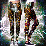 Abstrakte Orangefarbene weiße Spritzer auf der Sch Leggings<br><div class="desc">Seien Sie ein Trendsetter in diesen superatemberaubenden Leggings der Fotografie aus funkelnd Gold, Orange, Hellblau und Weißlicht auf einem schwarzen Himmelshintergrund! Trainieren, Aufträge ausführen oder einfach aushängen. So einzigartig, werden Sie sich nie um irgendwelche Copycats sorgen müssen! Fügen Sie ein solides schwarzes Oberteil hinzu, um das Beste aus lässiger Eleganz...</div>