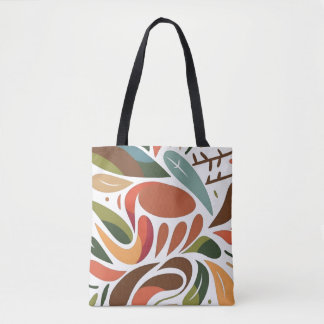 Abstrakte organische Muster-Tasche