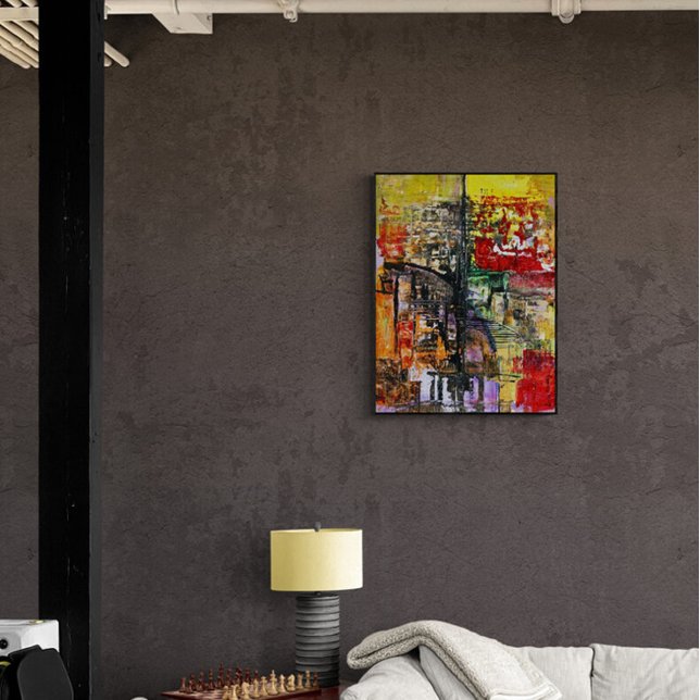 Abstrakte Originalkunst Poster (Von Creator hochgeladen)