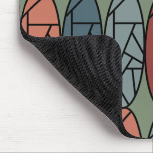 Abstrakte Ovalen Mousepad