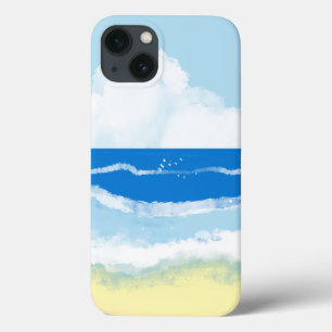 Abstrakte Ozeanwellen & Strand-Handyhülle Case-Mate iPhone Hülle