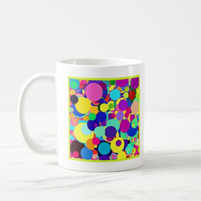 Abstrakte Palette Kaffeetasse (Links)