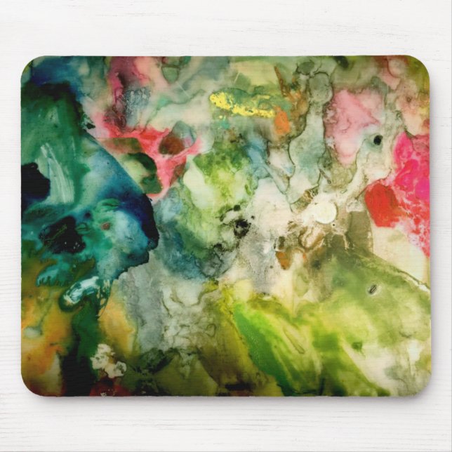 Abstrakte Palette Mousepad (Vorne)