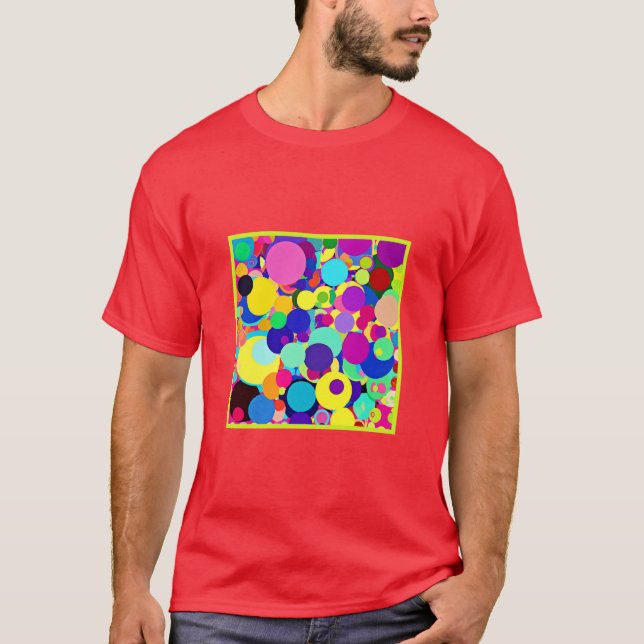 Abstrakte Palette T-Shirt (Vorderseite)