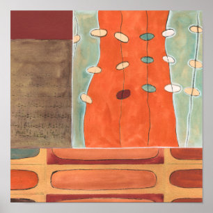 Abstrakte Parade der Eier durch Heidekraut J Vess Poster