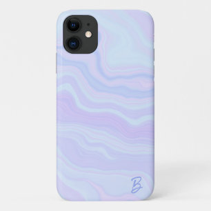 Abstrakte Pastel Agate Personalisiert Phone Case