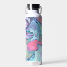 Abstrakte Pastel Paint Swirl Personalisiert
