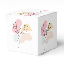 Abstrakte Pastell Floral