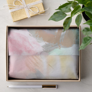 Abstrakte Pastell-Weiche Moderne Eleganz Schmetter Seidenpapier