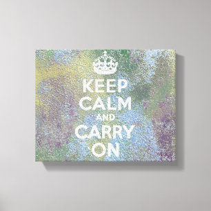 Abstrakte Pastelle Bleiben Ruhig Leinwanddruck