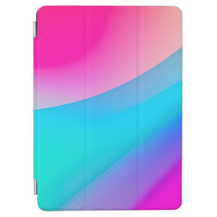 Abstrakte Pastellfarben in Rosa iPad Air Hülle