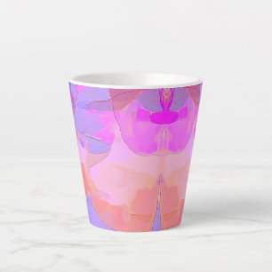 Abstrakte Pastellschichten klein Milchtasse