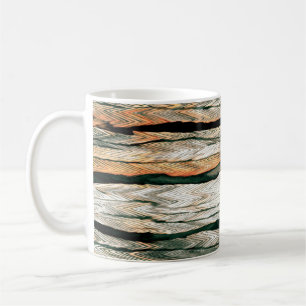 Abstrakte Pastelltöne farbneutrale Go-Mela Kaffeetasse