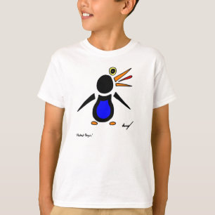 Abstrakte Penguin Kids Basic T - Shirt
