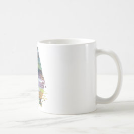 Abstrakte Penguin-Silhouette Tasse