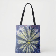 Abstrakte Pfauenfeathers Tote Tasche