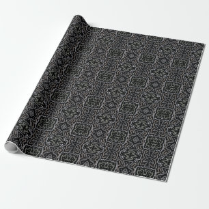 Abstrakte Pfeil-Grunge-Muster und sanfte Pastelltö Geschenkpapier
