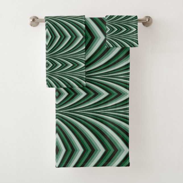 Abstrakte Pflanze Handtuch Badhandtuch Set (Insitu)