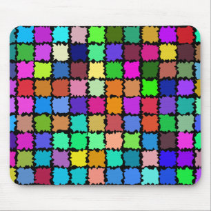 Abstrakte Pflaster Mousepad