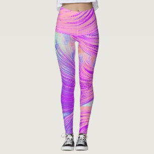 abstrakte Phoenix Feathers Leggings