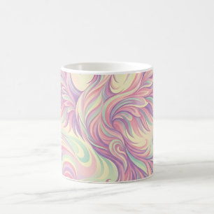 Abstrakte Phönix-Flügel Pastell-Kaffeetasse Kaffeetasse