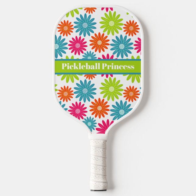 Abstrakte Pickleball-Prinzessin Pickleball Pad Pickleball Schläger (Vorderseite)