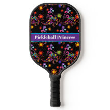 Abstrakte Pickleball-Prinzessin Pickleball Pad