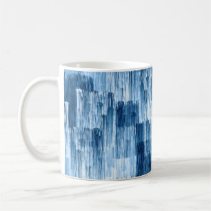 Abstrakte Pinselstriche Kaffeetasse