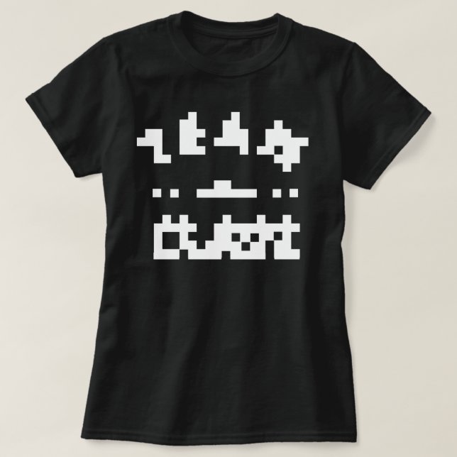 Abstrakte PixelTeam T-Shirt (Design vorne)