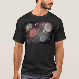 Abstrakte Planeten 2 T-Shirt