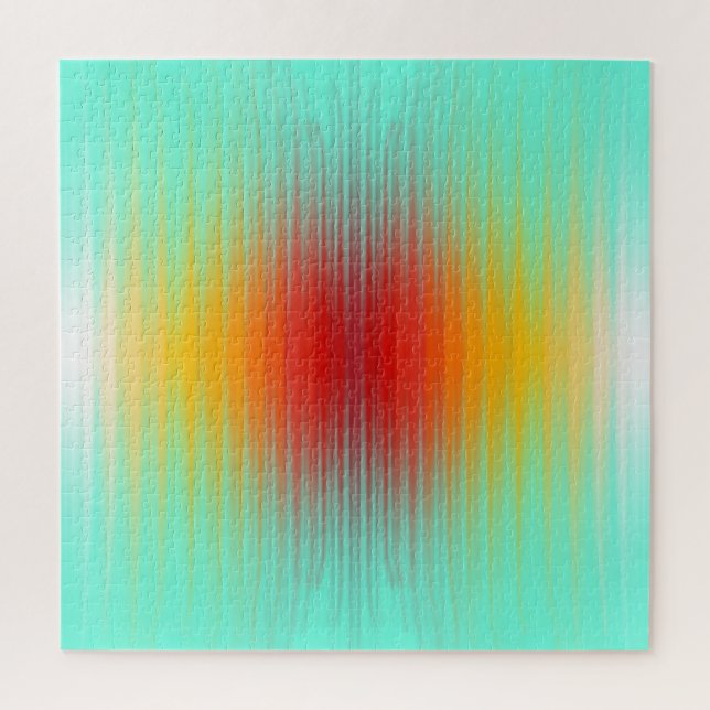 Abstrakte Plasma-Feldfarben für die Wiedereinführu Puzzle (Vertikal)